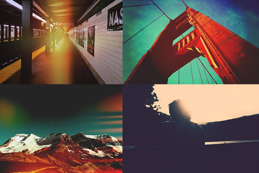 复古照片特效PS动作 Make it pop photoshop actions插图(4)