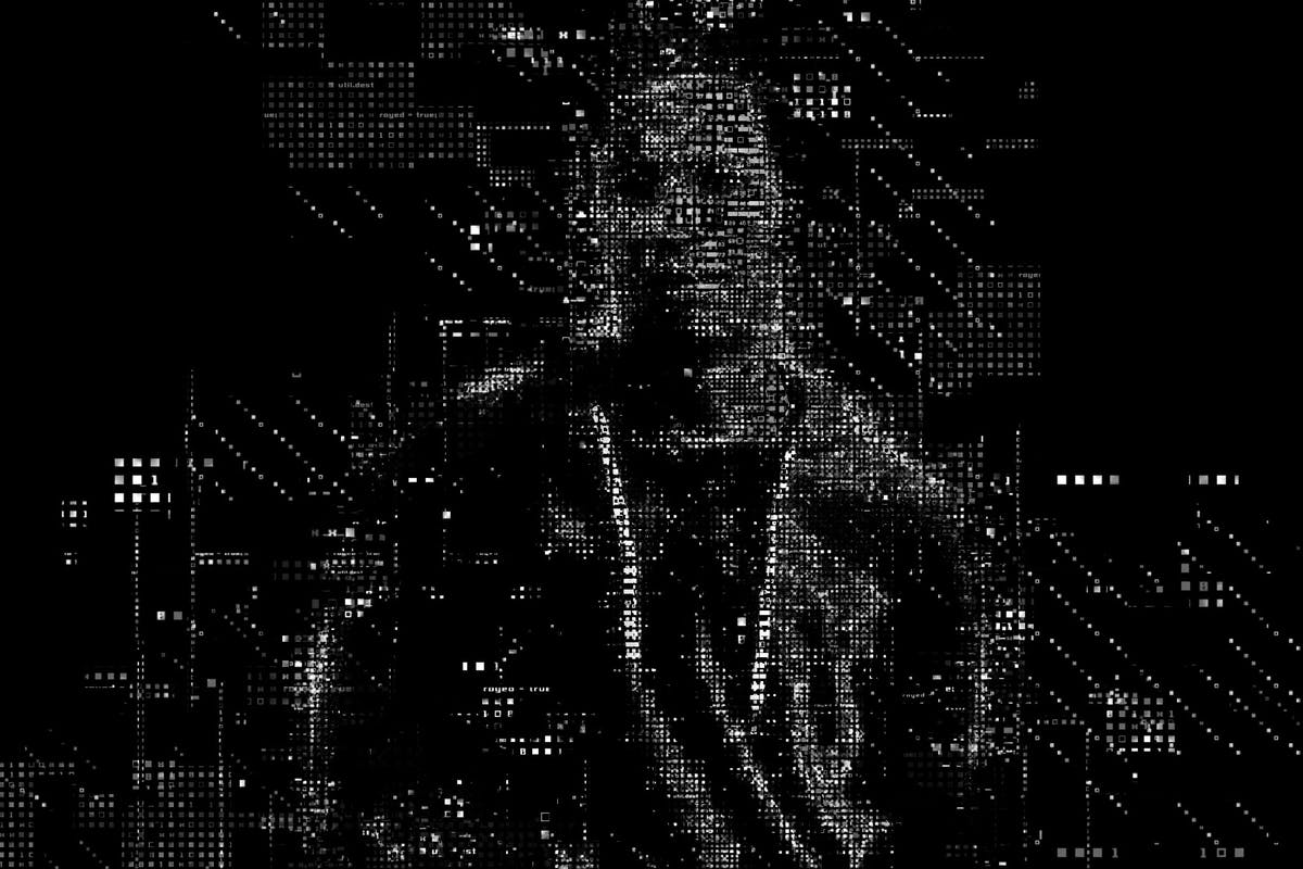 高科技感区块链像素效果PS动作 Blockchain 3 Photoshop Action插图