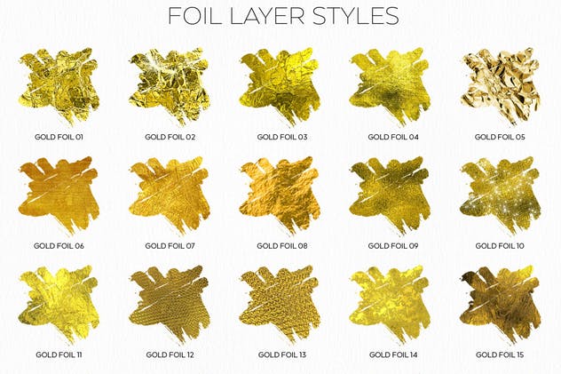 金漆闪闪图层样式、PS笔刷&纹理合集（1） Golden Planet for Photoshop插图(6)