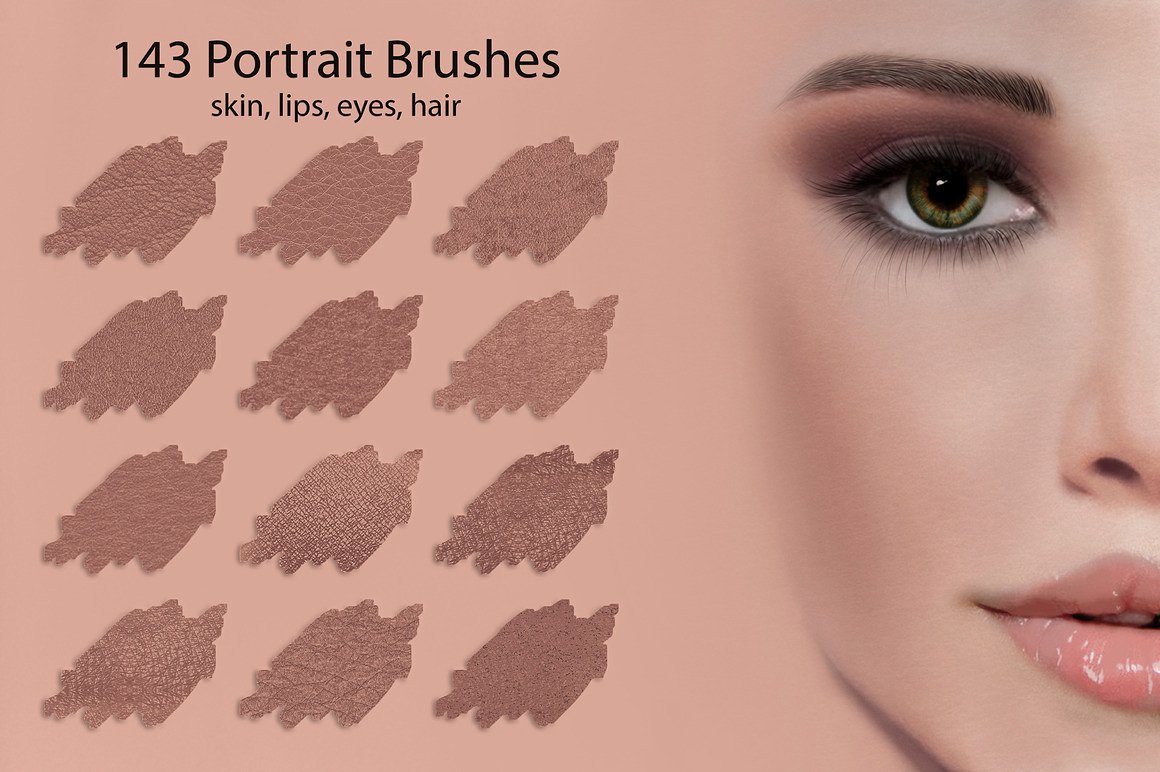 数码人像绘画终极笔刷套件 Digital Painting Bundle插图(10)