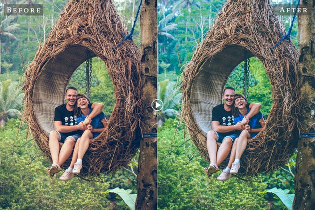 鲜艳色彩旅游照片后期处理调色LR预设 Adventure Mobile Lightroom Presets插图(2)