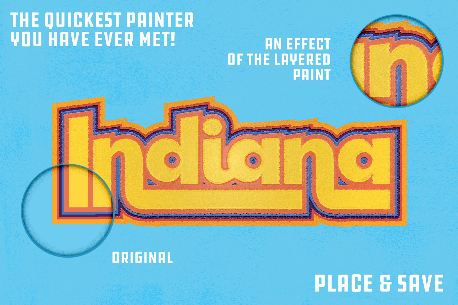 复古做旧添加肌理效果PS图层样式 Paint it old!插图(1)