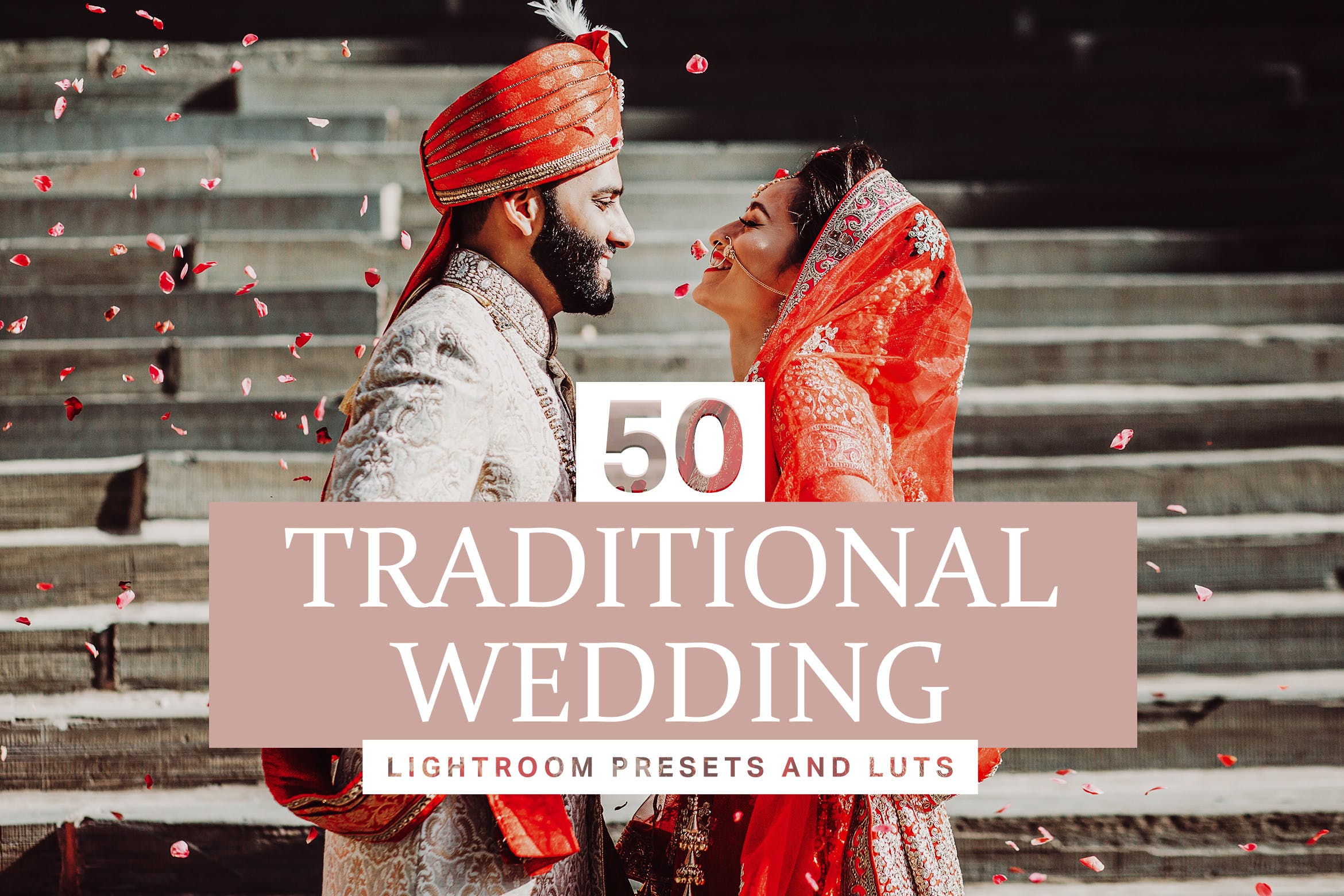 50款传统婚纱婚礼摄影Lightroom调色预设 50 Traditional Wedding Lightroom Presets and LUTs插图