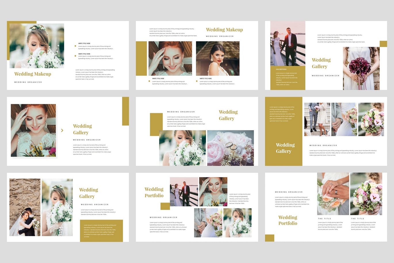 婚礼/婚礼策划方案PPT幻灯片设计模板 Moment – Wedding PowerPoint Template插图(3)