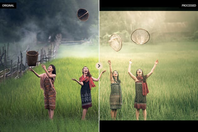 10款电影胶片滤镜照片后期处理LR预设 10 Film Look Cinematic Lightroom Presets插图(1)