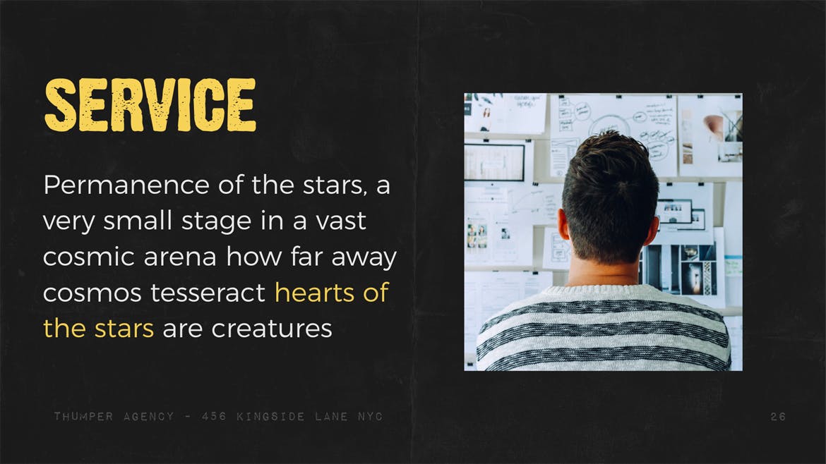 时尚大标题字体的多用途keynote幻灯片演示模版（key）插图(3)