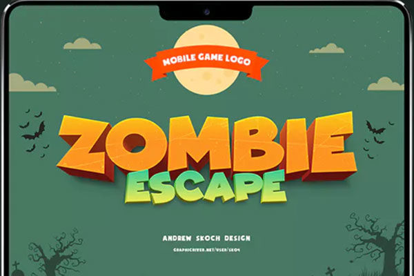 3D可爱卡通文本效果PS字体样式vol.1