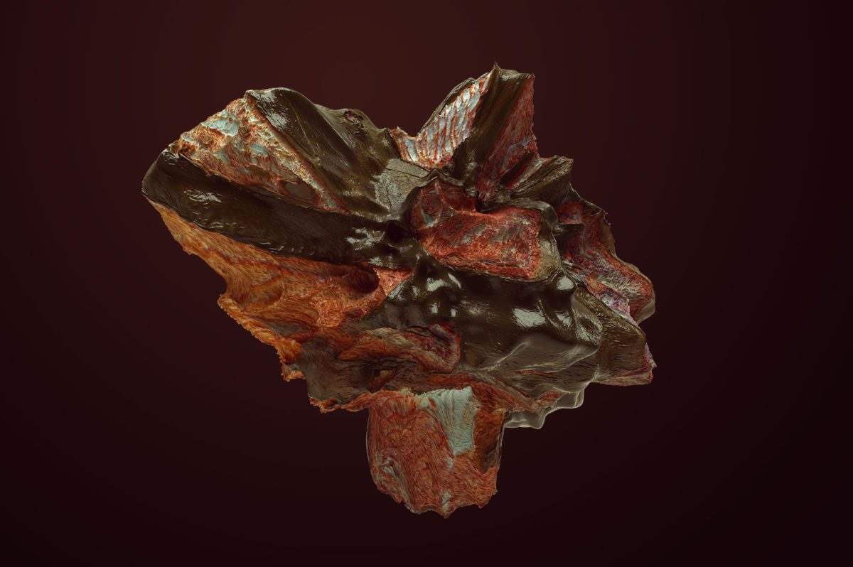 创意抽象纹理系列：15款混合油漆3D纹理&PS笔刷 Tectonic (Exclusive)插图(6)