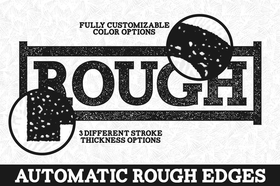 复古怀旧自动印刷效果图层样式 Vintage Auto-Press插图(1)