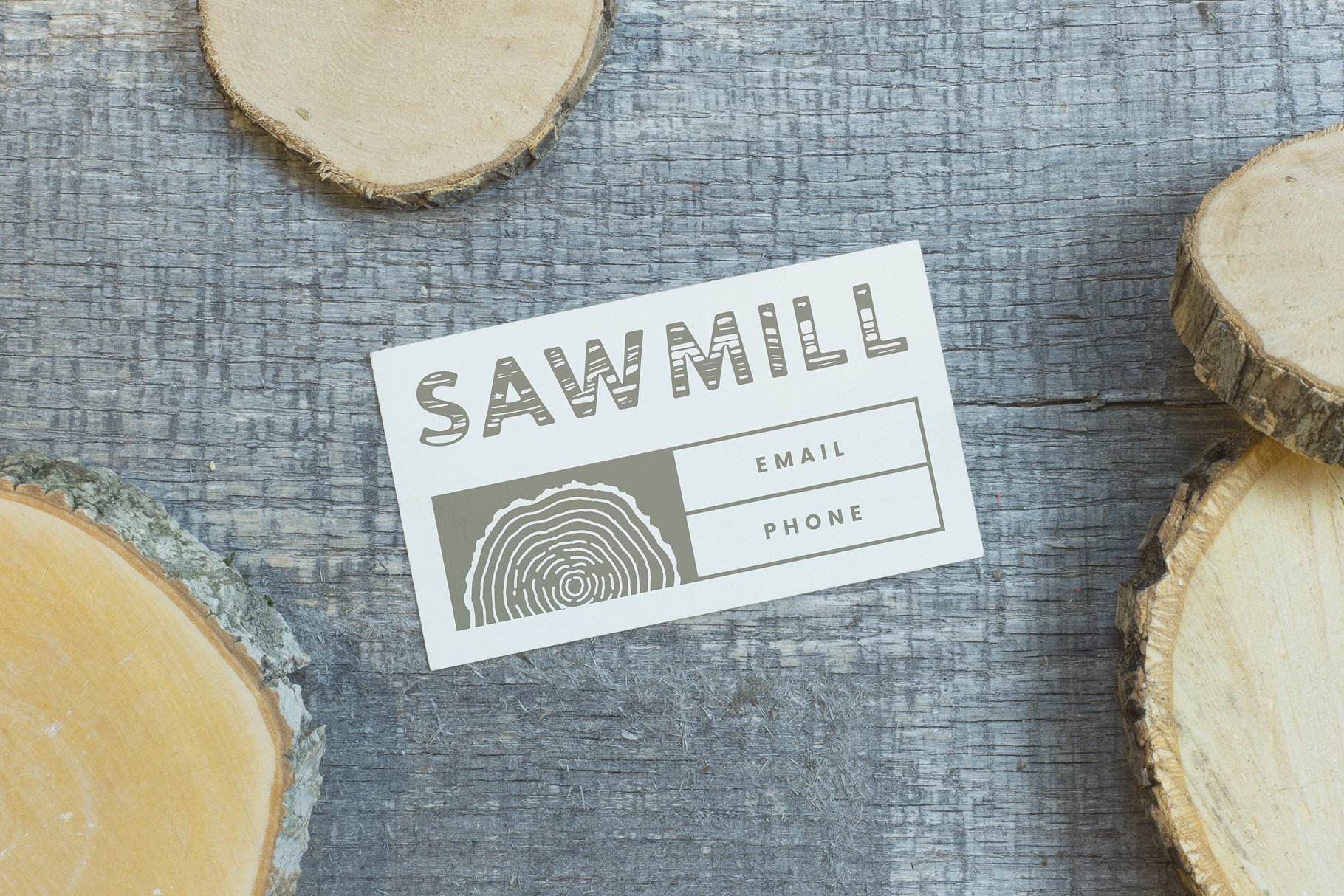 木纹无衬线英文字体 Timber Hitch Font + Nature Designs插图(7)