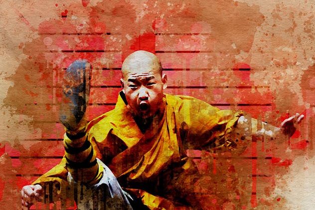 油画泼墨效果PS动作 Splash Art Photoshop Action插图(10)