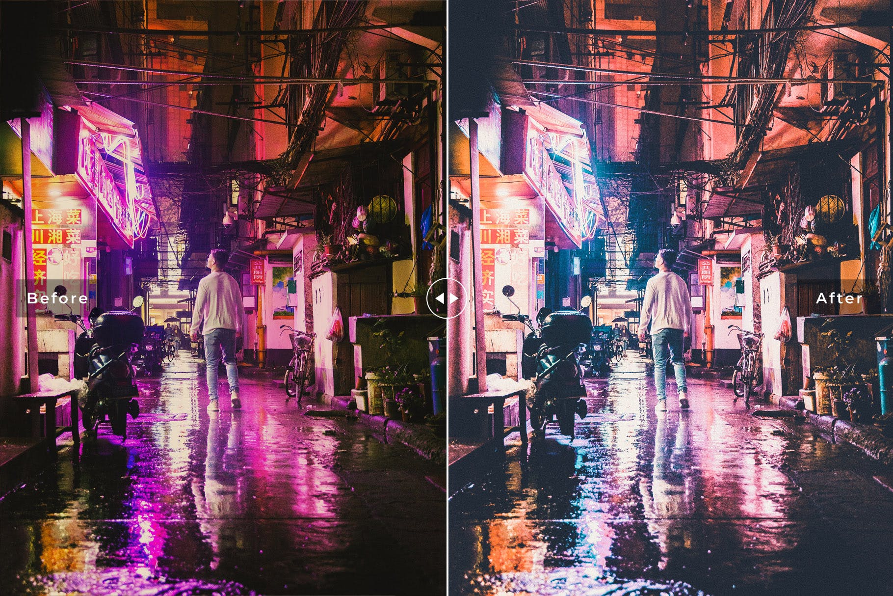 上海街景/夜景/人物摄影LR调色预设下载 Shanghai Mobile & Desktop Lightroom Presets插图(3)