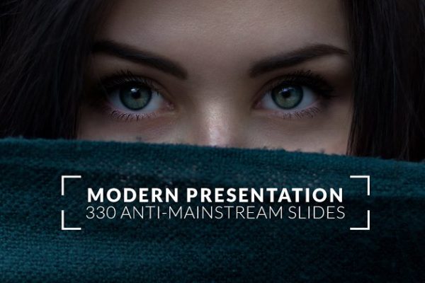 多用途现代时尚潮人元素幻灯片模板 Modern Powerpoint