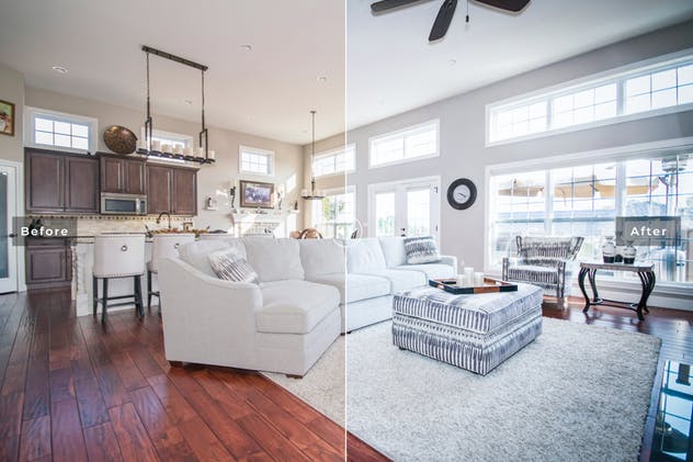 房地产销售房产照片调色LR预设 Real Estate Mobile & Desktop Lightroom Presets插图(1)