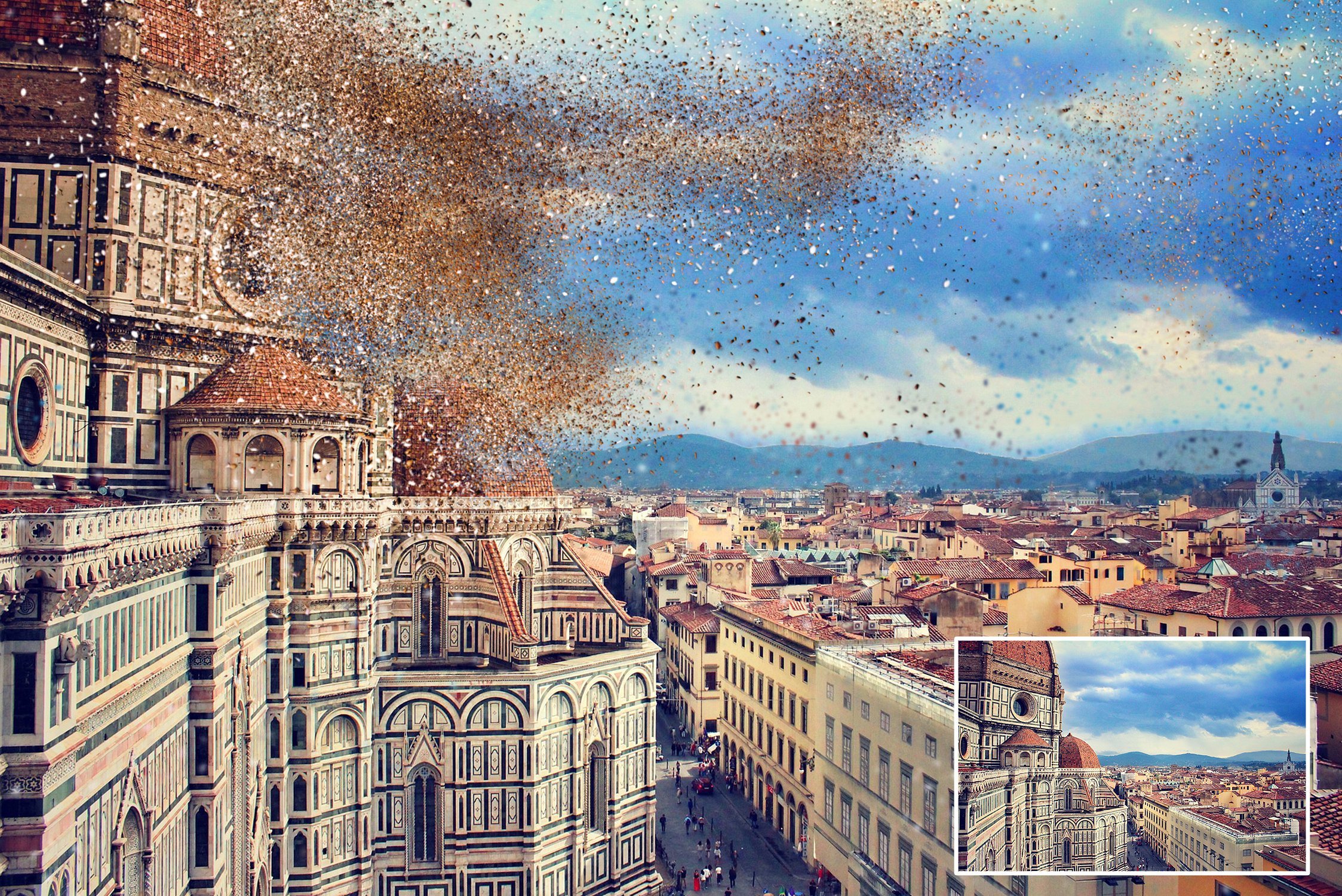 炫酷逼真色散消失效果PS动作 Dispersion Actions Bundle插图(16)