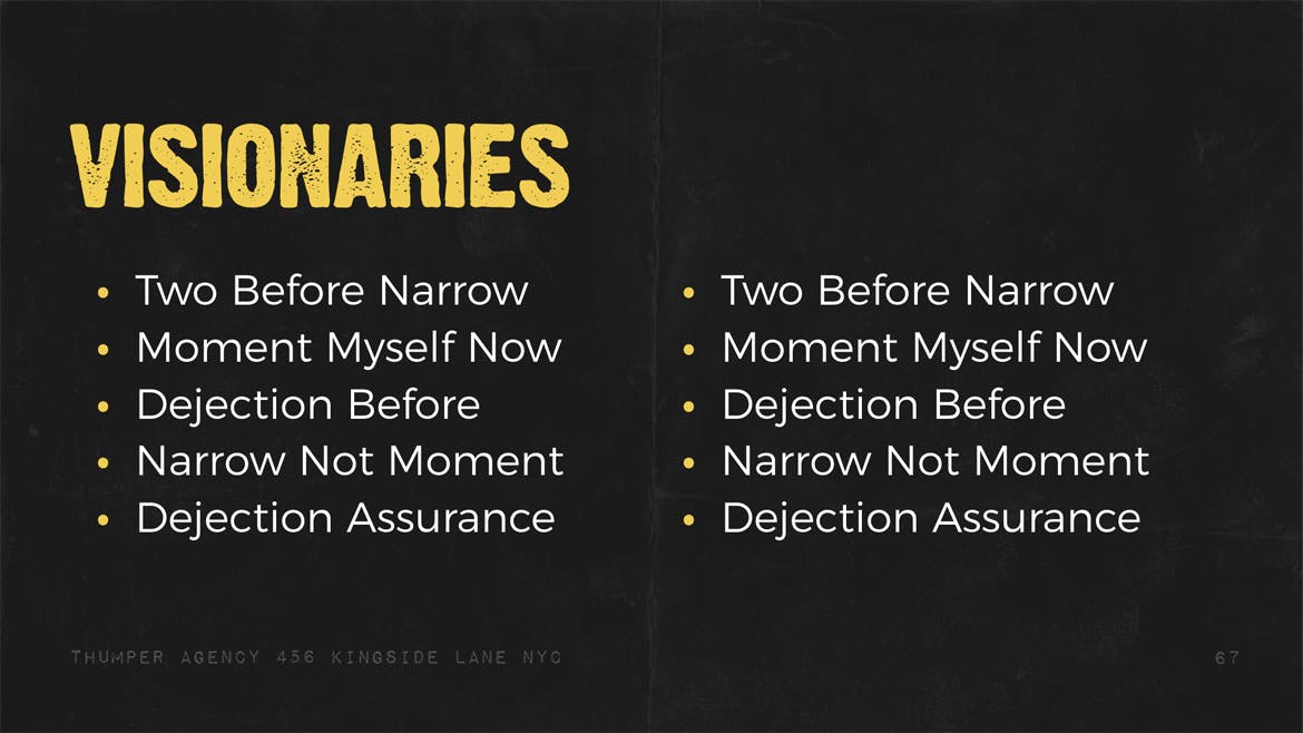 时尚大标题字体的多用途keynote幻灯片演示模版（key）插图(4)