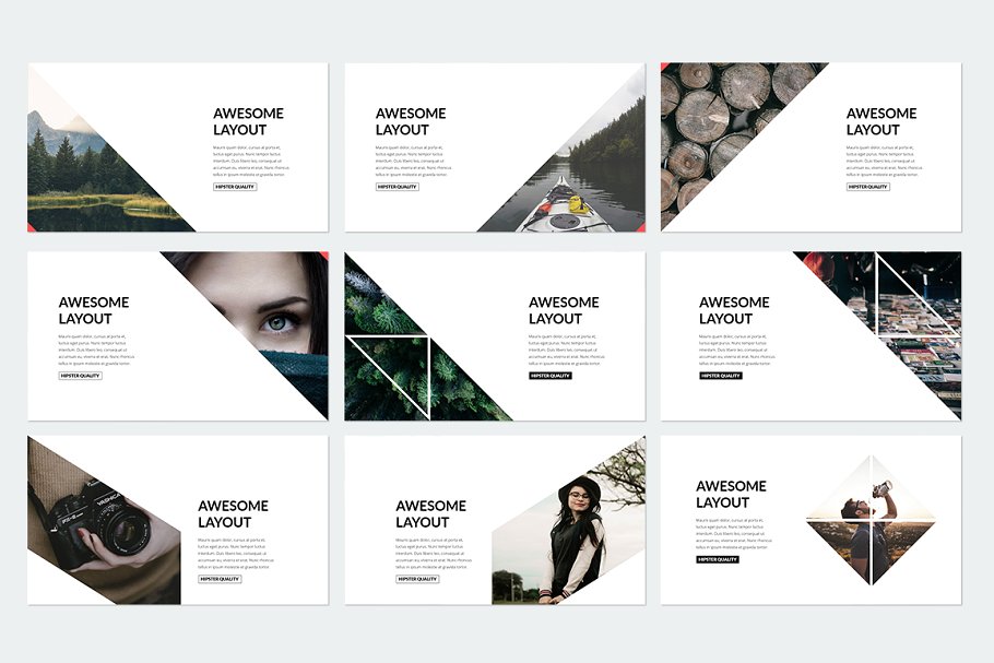多用途产品服务演示PPT模板 Elegant Powerpoint插图(22)