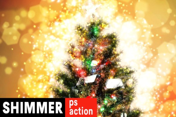梦幻光晕照片效果PS动作 Shimmer Photoshop Action