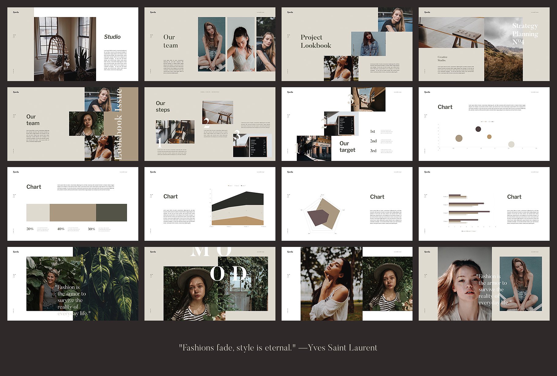 斯堪的纳维亚主题风格PPT幻灯片模板 FJORDA – Powerpoint Template插图(6)