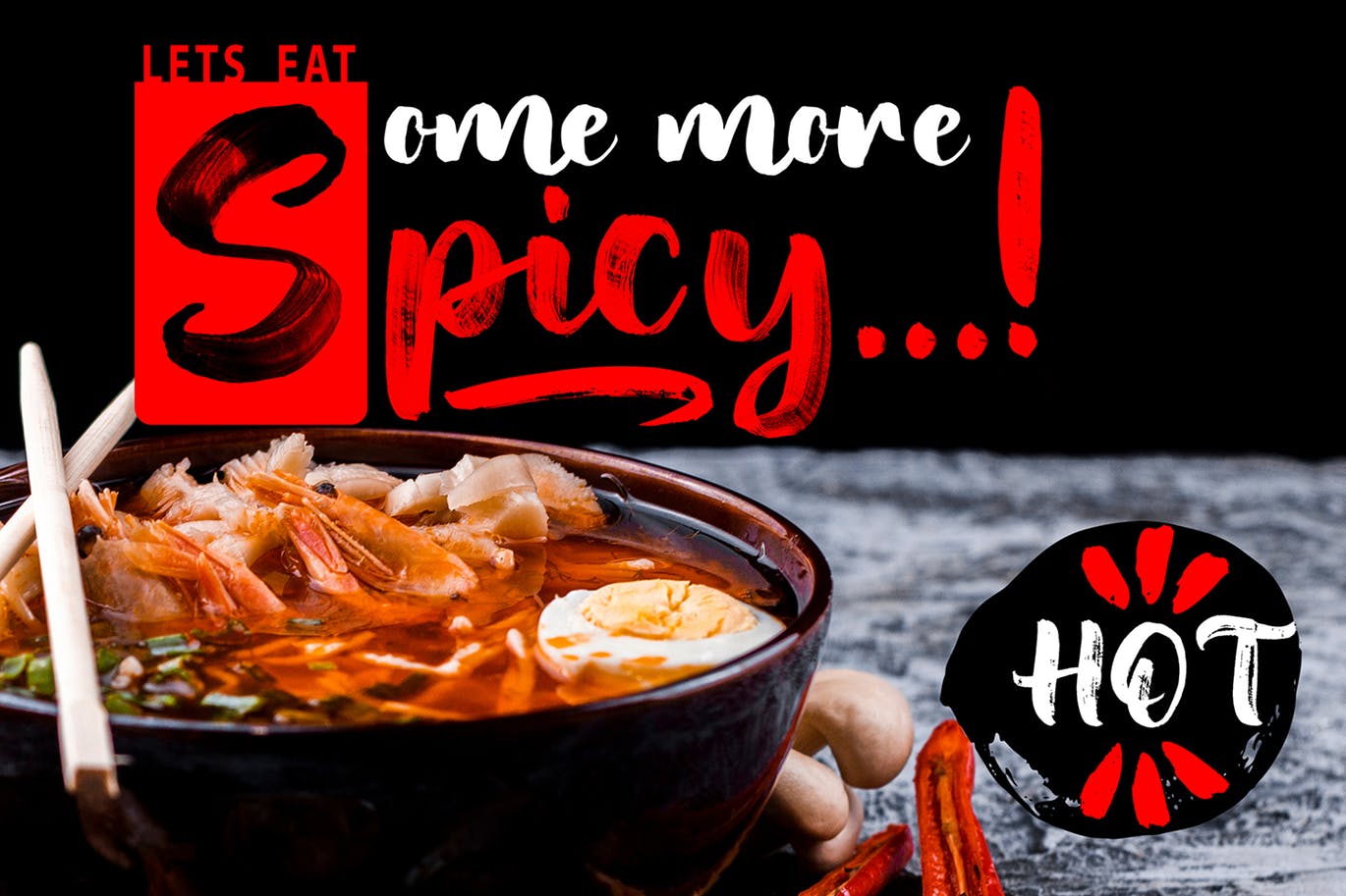 饮食主题设计适用英文毛笔字体下载 Soondae | Natural & Organic Brush Font插图(1)