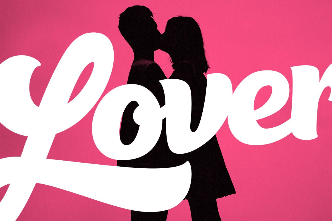 英文粗体书法字体&花式字体 Gazillions Script Font Duo插图(2)