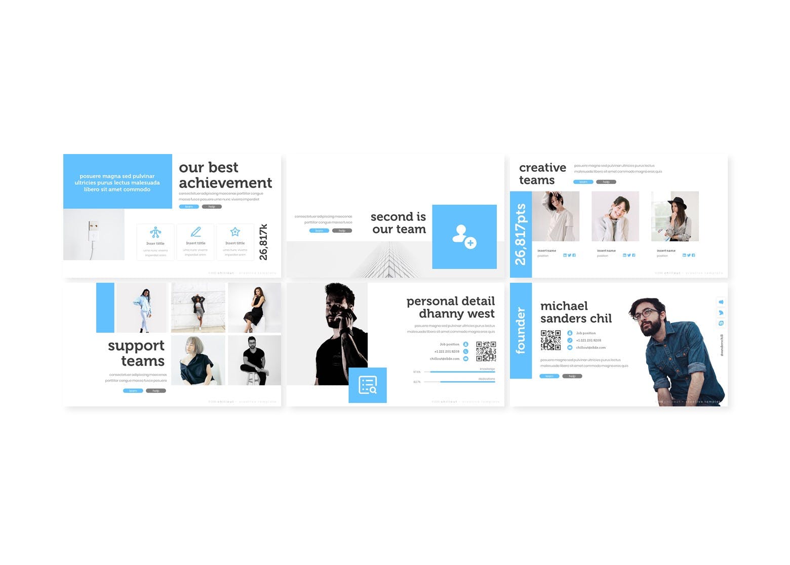 公司简介公司业务介绍PPT幻灯片模板 Chillout – Powerpoint Template插图(2)