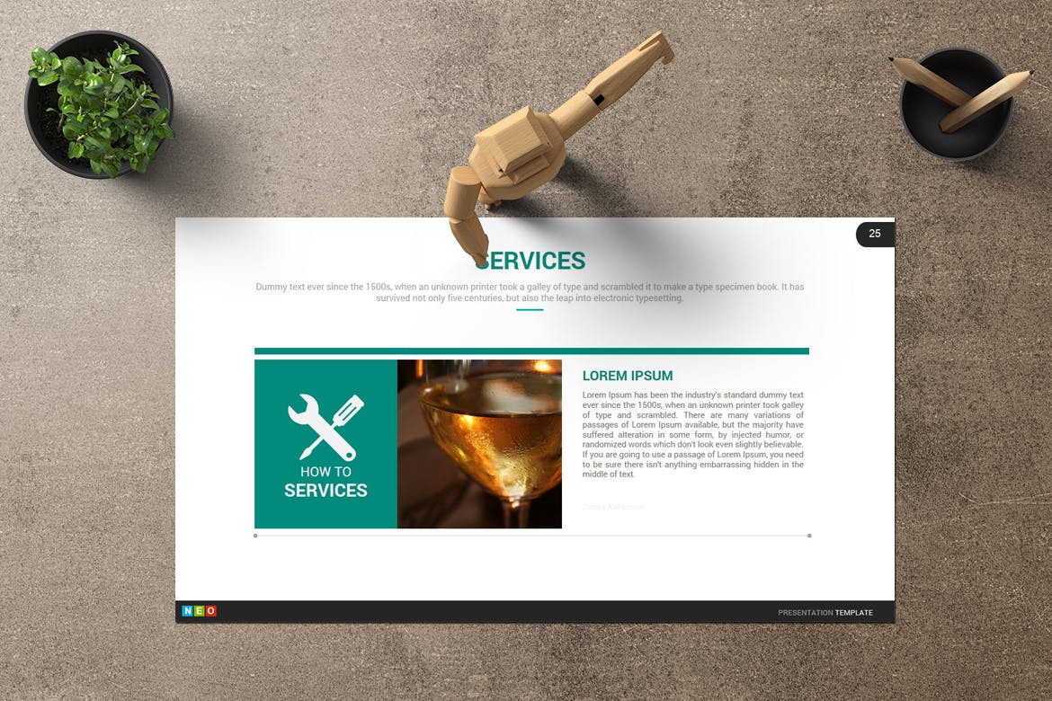 商务/融资/电商/产品推介等多用途素材库精选谷歌演示模板 Neo Google Slides插图(4)
