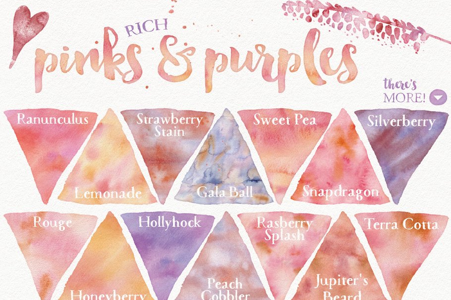 水彩插画艺术设计师工具包 Liquid Gold for Photoshop插图(7)