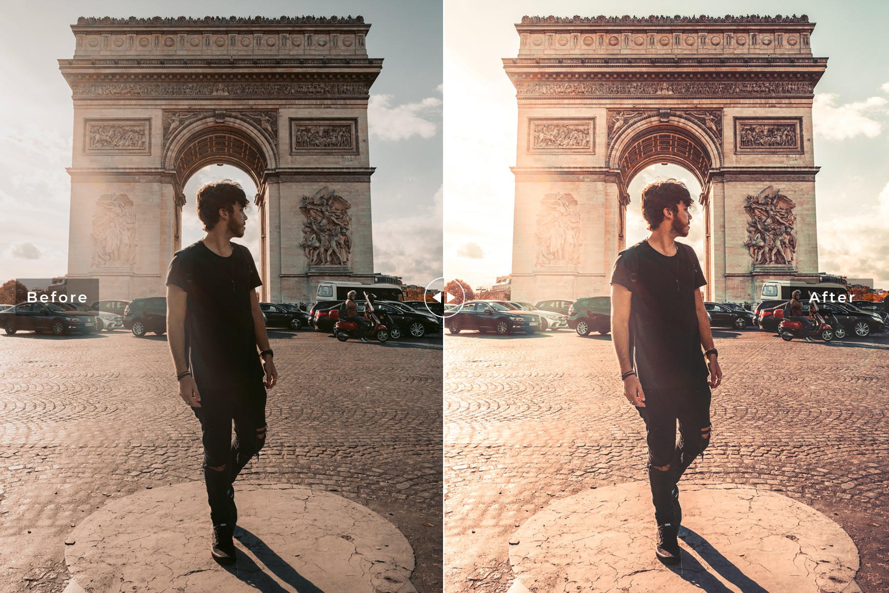 强对比度色调风格照片Lightroom调色预设 Cape Town Mobile & Desktop Lightroom Presets插图(2)