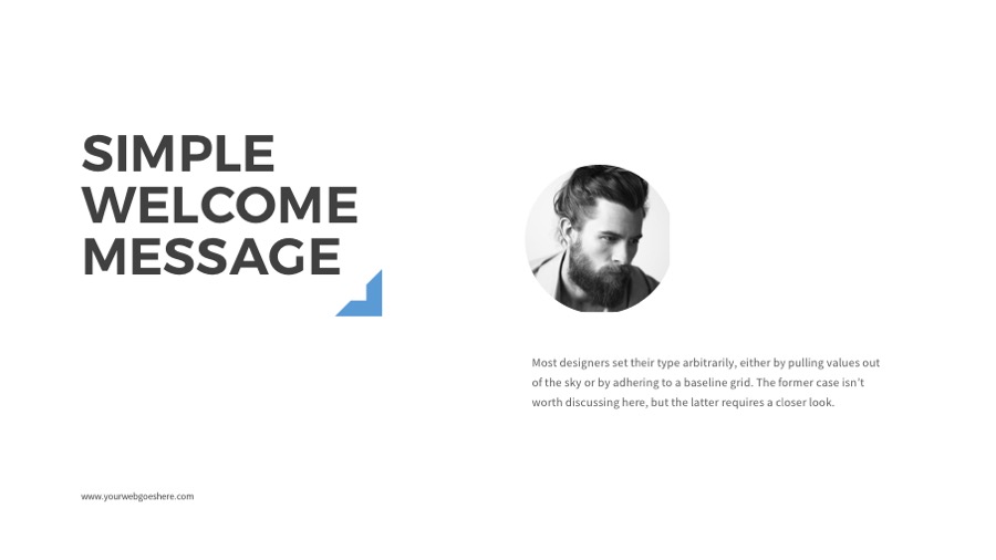 富有创意的极简主义Google幻灯片插图(2)