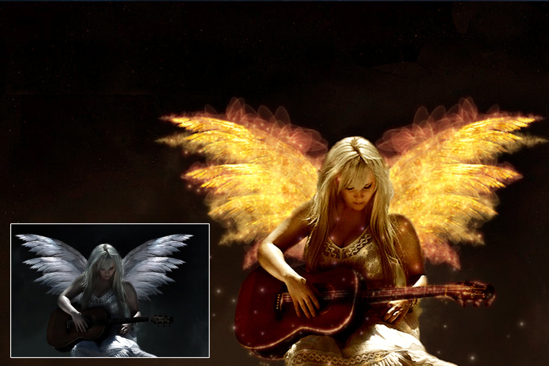 粒子光线背景PS笔刷 Lights & Particles – Photoshop Pack插图(3)