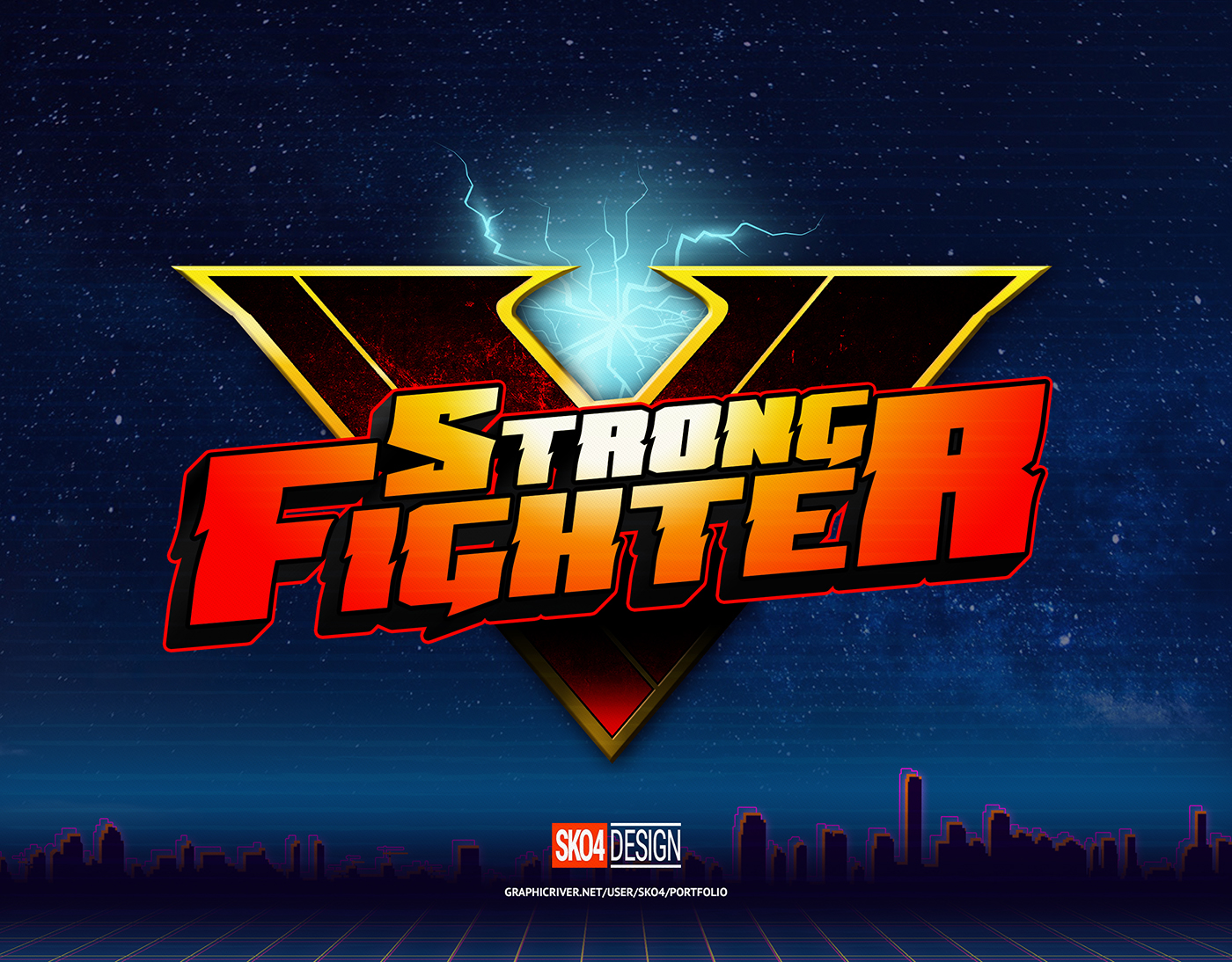 80年代复古文本质感特效PS图层样式下载插图(3)