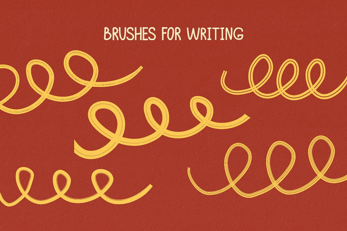 Affinity Designer软件矢量绘画笔刷下载 Hand Drawn Brushes for Affinity Designer插图(5)