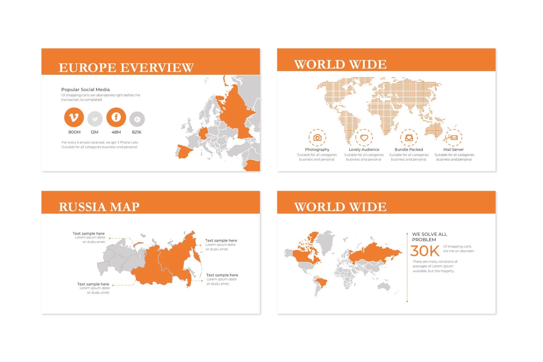 时尚服饰品牌介绍PPT幻灯片模板 JULIETTE – Powerpoint Template插图(7)