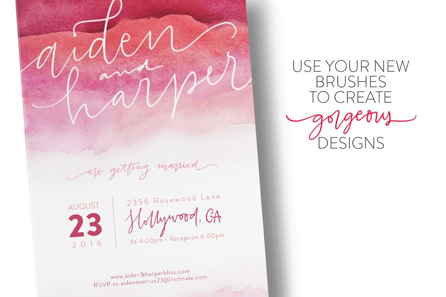 12款 Procreate 专用手写字体笔刷 12 iPad Brushes (For Procreate)插图(10)