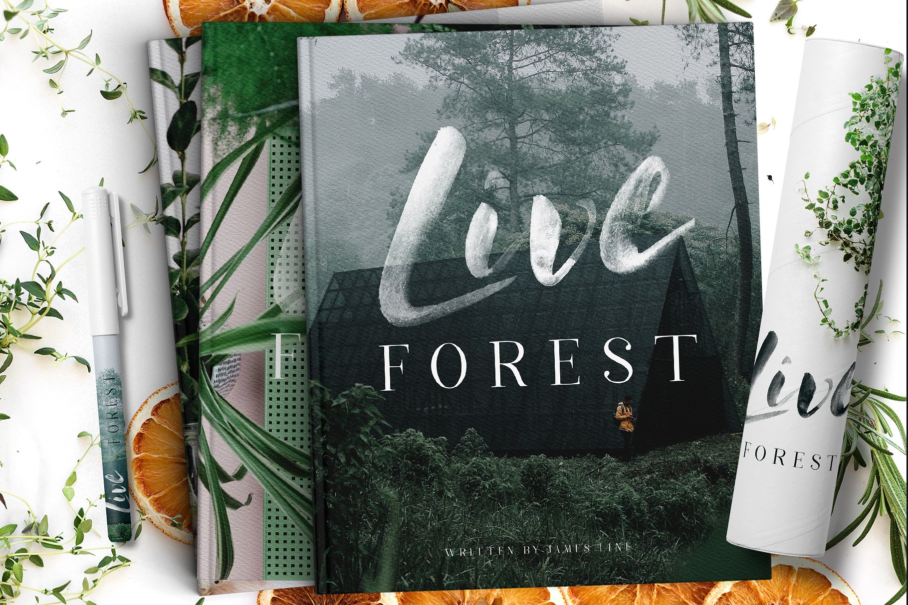 手绘水彩SVG字体&平滑衬线英文字体 KindSoul SVG Script & Serif Font Duo插图(2)