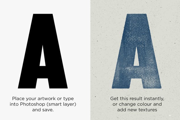 凸版文本印刷效果设计素材套件 Letterpress Print Kit插图(3)