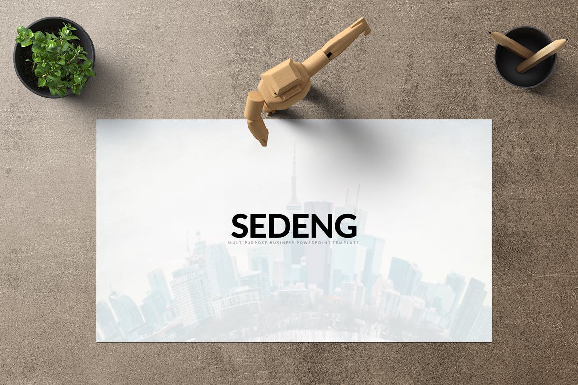 色彩丰富多用途企业Keynote演示文稿设计模板 Sedeng – Keynote Template插图(1)