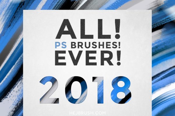专业PS笔刷网站HEJBRUSH.COM超级画笔合集[1.53GB, 500+笔刷] ALL! PS BRUSHES! EVER!
