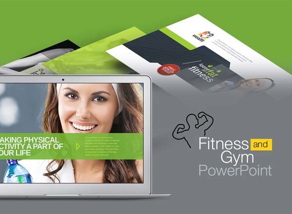 WealFit多用途运动健身演示PPT模板