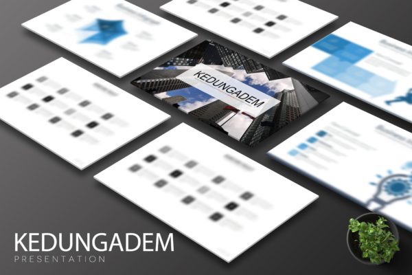 商务/融资/电商/产品推广多用途Keynote幻灯片模板 Kedungadem – Keynote Template