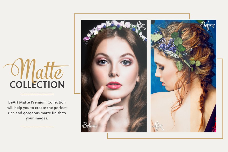 全面加强版的Photoshop哑光动作高级版  Matte Photoshop Actions Premium插图(1)