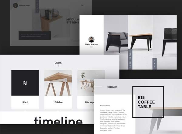 大气的适合展示家具商品的PPT多功能模版下载[PPTX,key]