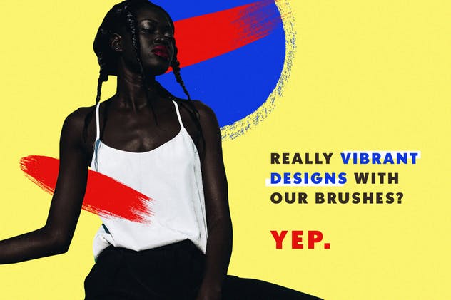 111个非凡令人着迷的PS画笔笔刷 Swirls & Strokes Brushes Set插图(6)