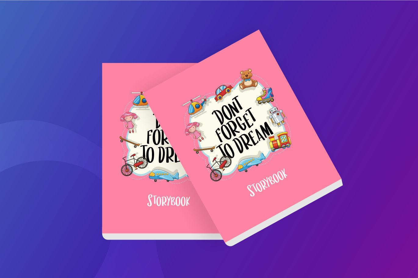 儿童主题设计英文无衬线字体素材库精选 Growth Period | Kids Modern Font插图(1)