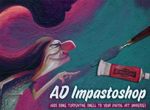 VIP资源：超逼真&有厚度的PS画笔高级插件下载［for Photoshop CS6和以上版本］