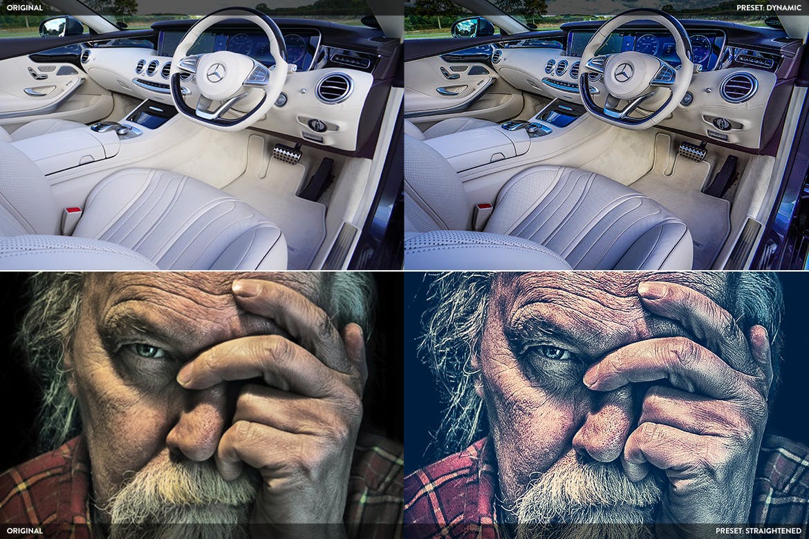 20款高动态范围照片效果生成PS预设v2 HDR Studio Vol. 2 – 20 Photoshop Presets插图(1)