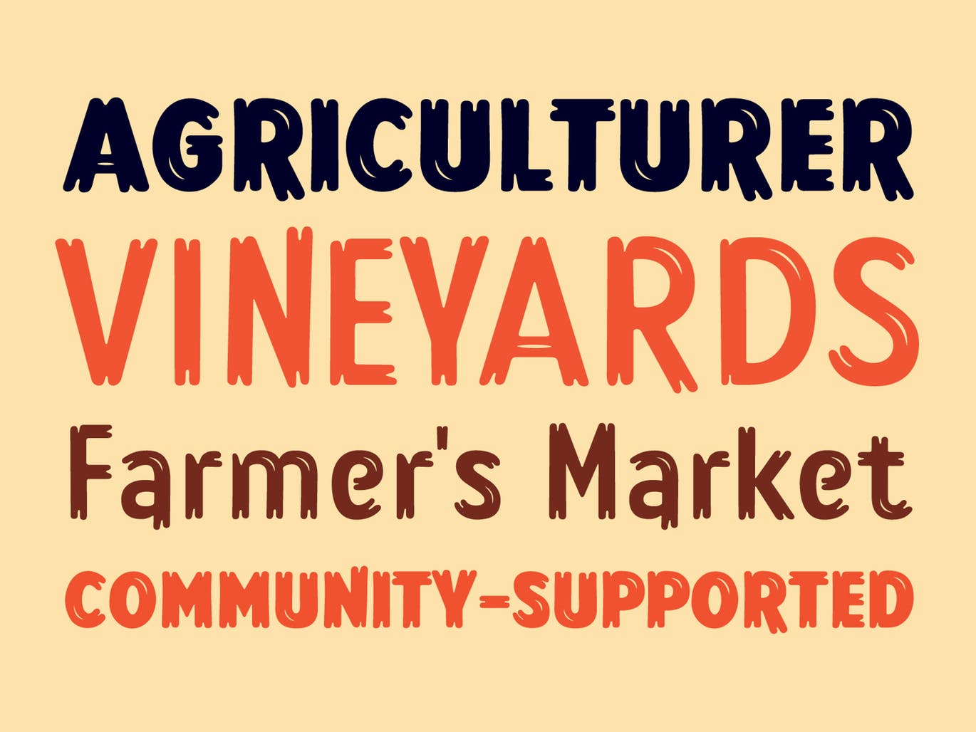 复古丹麦电影海报设计英文笔刷字体 Lonkie Brush插图(10)