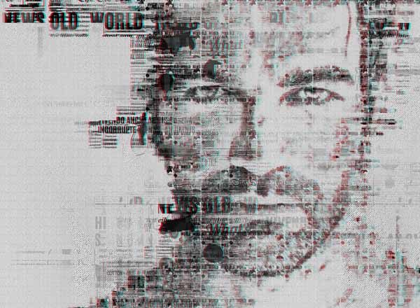 印刷报纸特效PS动作下载[PAT, ATN]