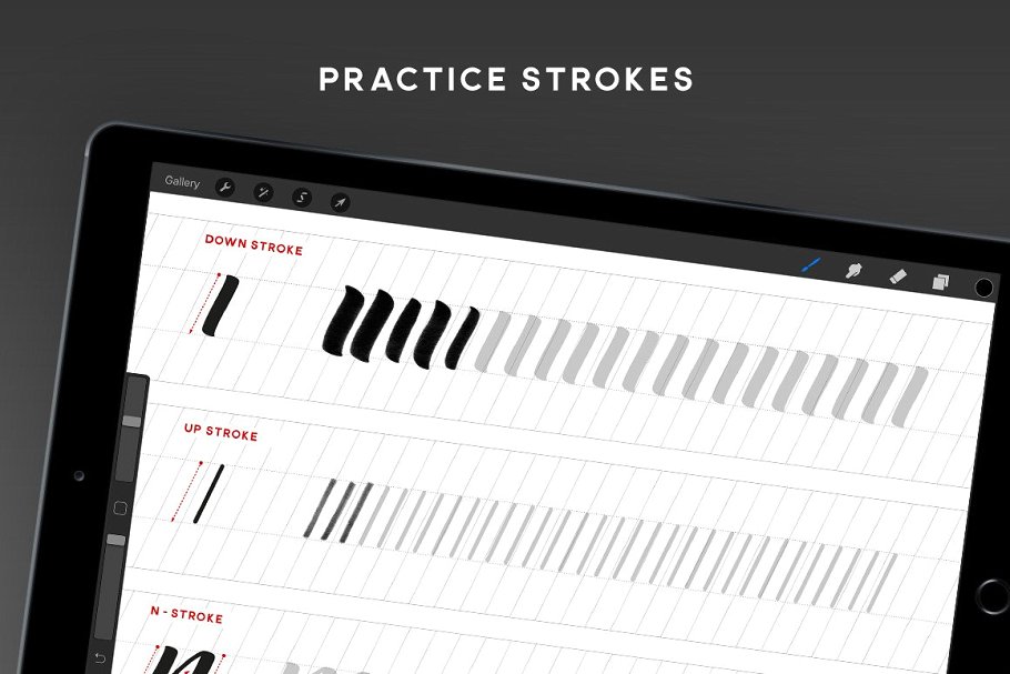 Procreate手绘工具包-纹理&笔刷合集 BrushScript Bundle for Procreate插图(5)